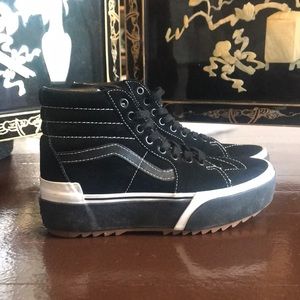 Vans stacked high tops